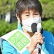 ３０日　ますだ牧子熊本市長候補の出発式 (2)