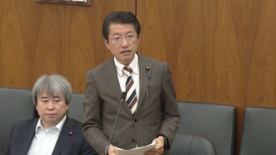 ５月９日　農水委で参考人質疑