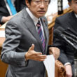 質問する田村貴昭議員＝１２月１２日、衆院予算委①