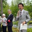 ９日　給特法改定案　全教が国会前行動