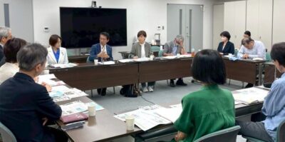 7日　全労連役員と懇談