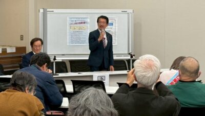 JAL不当解雇撤回争議団の院内集会