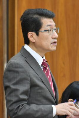 質間する田村貴昭議員＝2023年５月１１日、衆院農水委